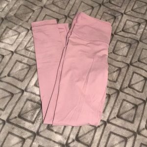 Yogalicious nude pink leggings